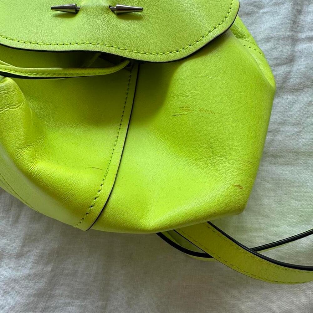 Barbara bui neon green leather - Picture 2 of 5